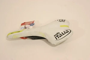 Selle Italia SLR Saddle Monolink Carbon Rail 130 x 280mm White 166 gr SEMLS - Picture 1 of 2