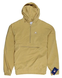 CHAMPION 1/4 Zip Anorak Pullover Jacket sz M Medium Sandstorm Tan - Picture 1 of 3