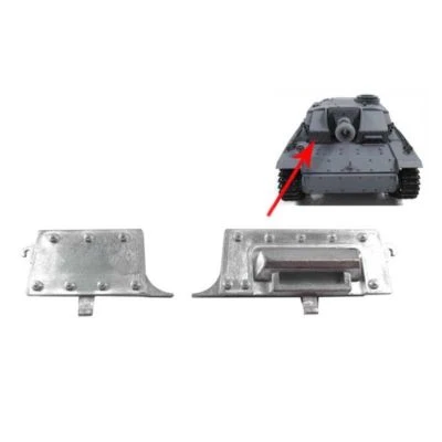Mato Turret Front Plate Metal Upgraded For 1/16 HL 3868-1 RC Stug III Tank - Image 1 of 2