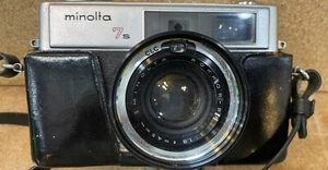 Minolta Hi-Matic 7S Film Camera F/1.8 45mm Lens / Untested - Picture 1 of 5