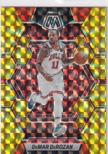 2022-23 Panini Mosaic - DeMar DeRozan #170 Reactive Yellow Mosaic Prizm - Bild 1 von 2