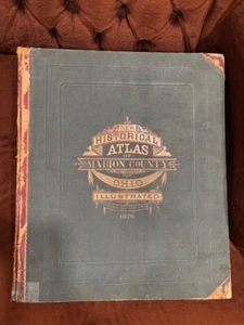 1878 Marion County Ohio Atlas - Picture 1 of 12