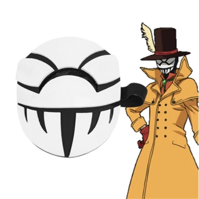Anime My Hero Academia Atsuhiro Sako Mr. Compress EVA Cosplay Props Face Mask - Image 1 of 4