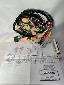 1957 Chevy Dash Harness W/ CLUSTER SOCKET BULBS USA MADE - Bild 1 von 9