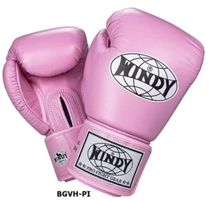 Guantes de Boxeo Especiales Windy Cuero Muay Thai MMA BGVH-PI Auth.Hechos TH, 10-14oz - Imagen 1 de 11