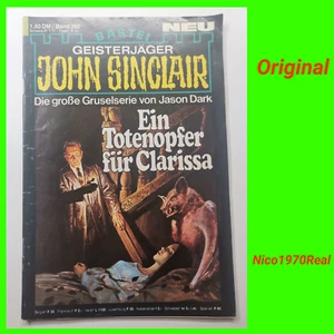 J. Sinclair - Heft Nr 260 - Ein Totenopfer für Clarissa - J. Dark #B/4-2/2 - Bild 1 von 3