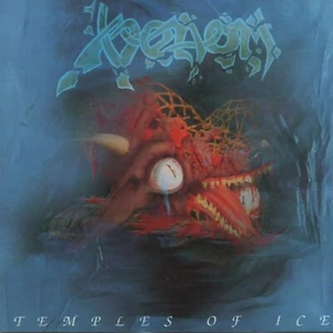 VENOM Temples of Ice BANNER 2x2 Ft Fabric Poster Tapestry Flag album cover art - Picture 1 of 3