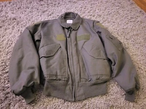Chaqueta USAF Flyers CWU-45/P Hombres Grande Militar Bombardero Clima Frío Fuerza Aérea - Imagen 1 de 10