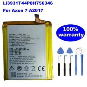 Li3931T44P8H756346 3140mAh / 3320mAh Battery For Axon 7 A2017 With Tools - Photo 1 sur 2