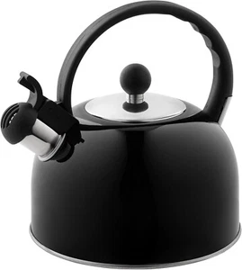 Venoly 2.5 Liter Whistling Tea Kettle - Modern Stainless Steel Whistling Tea Pot - Picture 1 of 42