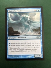 Water Servant  Magic 2011 / M11 NM Blue Uncommon MAGIC MTG CARD
