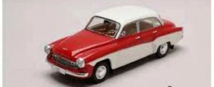 Whitebox WHI 124059 Wartburg 312 Red/White 1/24th Scale T48 Post - Bild 1 von 4