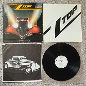 Z Z TOP - ELIMINATOR - GERMAN PRESSING RE-ISSUE LP WARNERS BROTHERS - 1983 - Foto 1 di 2