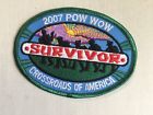 2007 Crossroads CAC Council Survivor Powwow BSA Activity Patch