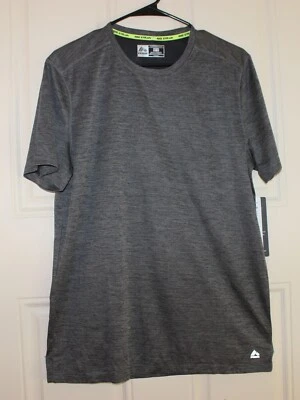 Camiseta gris manga corta RBX X-TRAIN para hombre talla M patrón de cuadros pequeños Foto 1 de 4