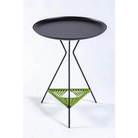 Black and Green Quitapon Acapulco Table Cover