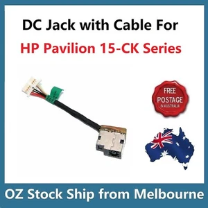 DC Power Jack Socket Charging Cable For HP Pavilion 15-CK Series L01853-001 - Picture 1 of 4