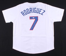 Ivan Rodriguez Signed Texas Rangers Jersey (JSA COA) 14xAll Star / AL MVP (1999)