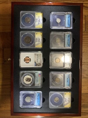 10 Graded assortment Type Coins - Image 1 of 3