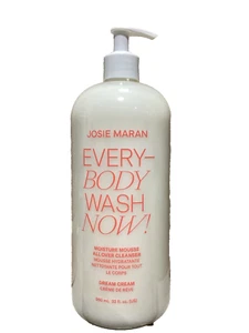 Josie Maran Every Body Wash moisture mousse 32 fl oz/960ml + Pump | Dream Cream - Picture 1 of 2