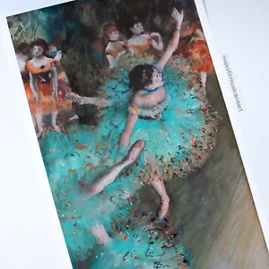 EDGAR DEGAS BALLERINA 2019 IMPRESSIONISTS EXHIBITION POSTER BALLET DANCER - Picture 1 of 5