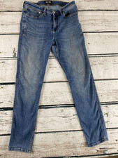 Du/er L2X Relaxed Stretch Jeans Mens 33 x 32 Blue Super Flexible Coolmax