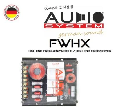 Sistema de audio FWHX EVO 2 vías HIGH-END cruce de frecuencia 12 dB suave - 1... - Imagen 1 de 4