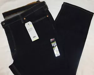 LEVIS 541 Athletic Taper Jeans Stretch Roomy Seat & Thigh Big & Tall Dk Cleaner - Picture 1 of 8