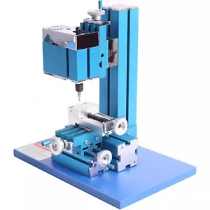 36W Mini Milling Machine DIY Woodworking Soft Metal Lathe Hobby Processing Tools - Picture 1 of 7