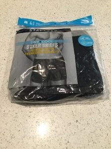 Stafford Herren kleine Boxershorts 4er Pack Baumwollmix Dry & Cool Neu - Bild 1 von 3