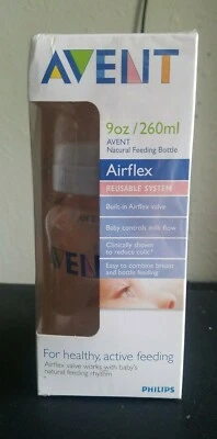 Philips Avent Airflex 1m+ 奶瓶 (260ml/9oz) 全新 — 第 1/4 张图片