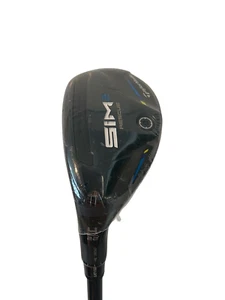 LEFT HANDED NEW TaylorMade Sim2 #4-22* Rescue, Blue Tensei AV Series Stiff Flex - Picture 1 of 2