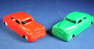 Plasticville - O-O27 - #V-6 - 2 Original vintage Autos - Excellent+++ - Image 1 of 4