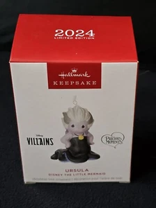 NEU! 2024 Hallmark Ornament Disney Villians Ursula Die kleine Meerjungfrau - Bild 1 von 4