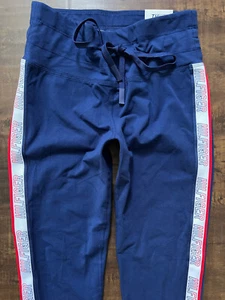 NWT Tommy Hilfiger Sport High Rise Printed Logo Full Length Leggings sz S - Picture 1 of 6