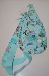 Vera Bradley Antilles Treasure Pattern Essential Compact Sling Backpack - Picture 1 of 4