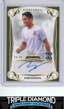 2023 Leaf Pickleball Zane Navratil Autograph Auto #23/30 T496