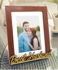 Best Husband Table Photo Frame (Photo Size 6X8) Photo Gift/Love Gift