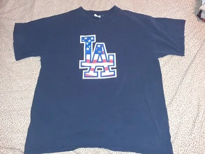  Majestic LA Dodgers EE. UU. Veteranos Día Camisa Hombre Talla XL  Foto 1 de 3