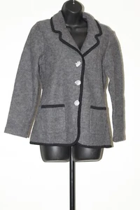 Appleseed's Button Down Wool Blazer w/ functional front pockets. Sz. PS - Picture 1 of 9