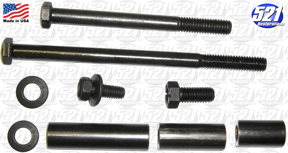 Alternator Bracket Bolts Spacers Fits 67-74 383 400 440 Charger Challenger Mopar - Image 1 of 1