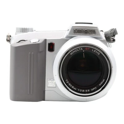 Konica Minolta Dimage 5 Bridge Camera Digital Camera Silver - - Image 1 of 4