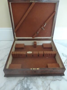 Antique Wooden Surgical Case circa 1932 with personalized engraving - Picture 1 of 4
