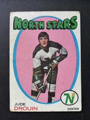 1971 Topps JUDE DROUIN  #68  Minnesota North Stars - Image 1 of 2