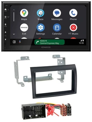 Kenwood DAB Bluetooth USB MP3 2DIN Autoradio für Citroen Jumper Fiat Ducato Peug - Bild 1 von 4