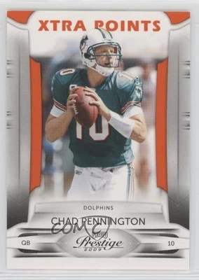 2009 Playoff Prestige Xtra Points Orange /300 Chad Pennington #51 - Image 1 of 2