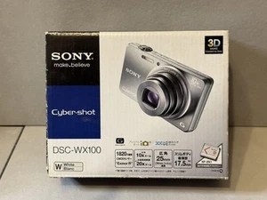 Cyber Shot Dsc-Wx100 Silver Sony - Picture 1 of 7