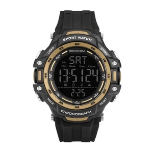 Sekonda Mens Watch Crossfell Digital Sports With Black Strap 30162 RRP £39.99 - Picture 1 of 11