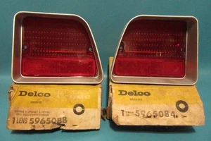 NOS 1973 Olds Vista Cruiser Station Wagon RH Tail Lights #5965084 & #5965088 - Picture 1 of 5