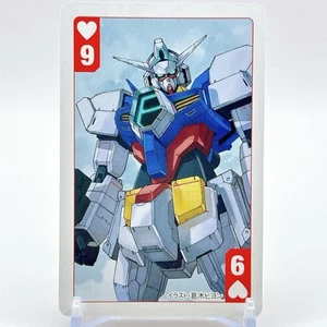 All Gundam Trump Playing Cards #9 Heart Gundam AGE-1 Normal Norma Japan F/S - Picture 1 of 9
